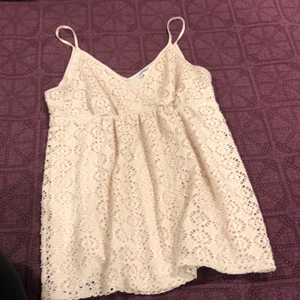 Express lace top